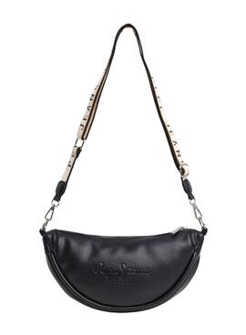 Sac Pepe Jeans Nadine noir pour femme