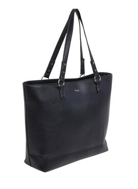 Sac Pepe Jeans Bellamie noir pour femme