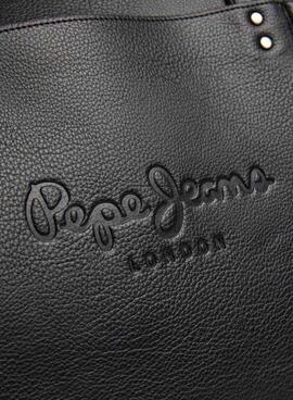 Sac Pepe Jeans Bellamie noir pour femme