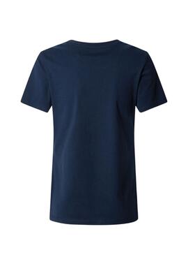 T-shirt Pepe Jeans Rosalind bleu marine pour femme