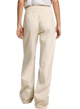 Pantalons Pepe Jeans Loose beige pour femme
