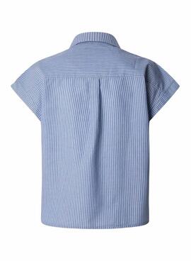 Chemise Pepe Jeans Dixit bleue pour femme