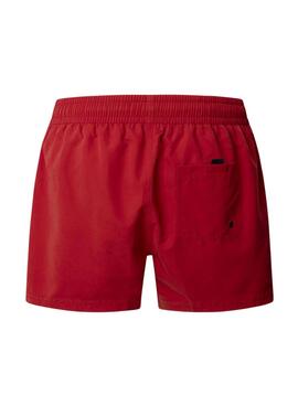 Maillot Pepe Jeans Rubber rouge pour homme