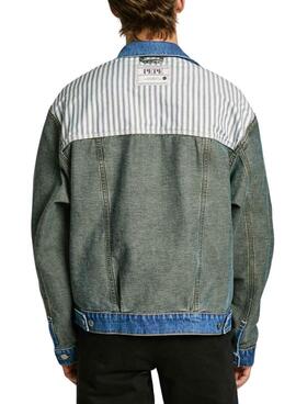 Veste en jean réversible Pepe Jeans pour homme