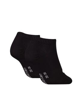 Ensemble de chaussettes Calvin Klein Sneaker Monogram noir pour femme