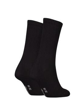 Ensemble de chaussettes Calvin Klein Monogramme noir pour femme
