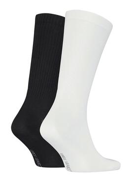 Pack deux chaussettes Calvin Klein Shadow multicolores pour homme