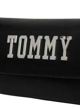 Sac Tommy Jeans Everywhere Flap noir pour femme