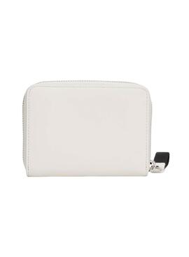 Portefeuille Tommy Jeans American Cool blanc pour femme