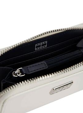 Portefeuille Tommy Jeans American Cool blanc pour femme