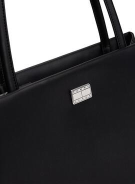 Sac à main Tommy Jeans American Cool noir pour femme