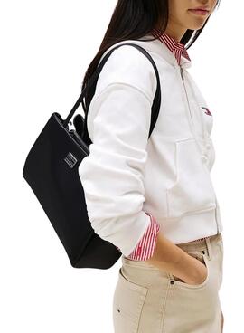 Sac à main Tommy Jeans American Cool noir pour femme