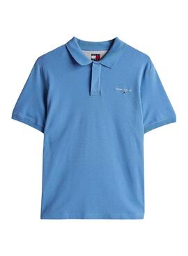 Chemise de base bleue pour homme Tommy Jeans