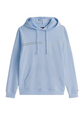Sweat-shirt Tommy Jeans Entry bleu pour homme