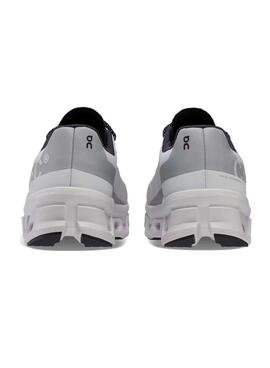 Chaussures On Running Cloudmonster blanches pour hommes