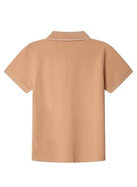 Polo Pepe Jeans Henry orange pour enfant