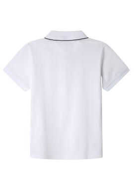 Polo Pepe Jeans Henry blanc pour garçon