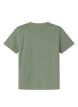 T-shirt Pepe Jeans Jones verte pour enfant