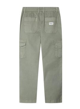 Pantalon Pepe Jeans Junior vert pour garçon