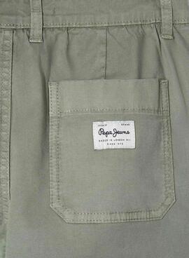 Pantalon Pepe Jeans Junior vert pour garçon