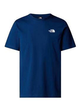 T-shirt The North Face NSE Box bleue pour homme