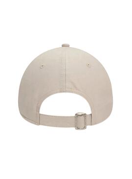 Casquette New Era Flawless 9Forty beige pour hommes et femmes