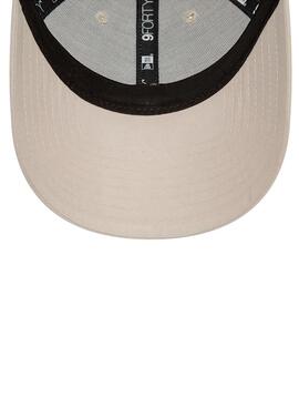Casquette New Era Flawless 9Forty beige pour hommes et femmes
