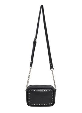 Sac à main Pepe Jeans Brianae clouté noir pour femme