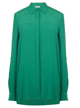 Chemise Naf Naf Basica Vert Femme