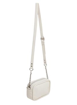 Sac Pepe Jeans Brianae clouté beige pour femme