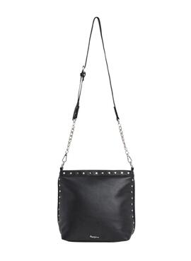 Sac Pepe Jeans Cassidy noir pour femme