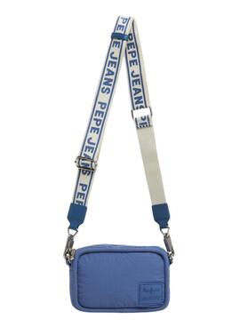 Sac Pepe Jeans Brianae Blossom bleu pour femme