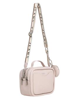 Sac à main Pepe Jeans Bassy Main beige pour femme