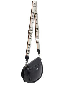 Sac Pepe Jeans Crisha noir pour femme