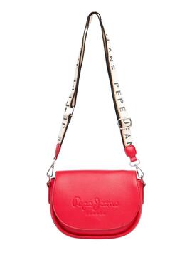Sac à main Pepe Jeans Crisha rouge pour femme