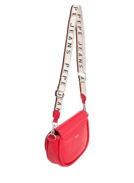 Sac à main Pepe Jeans Crisha rouge pour femme