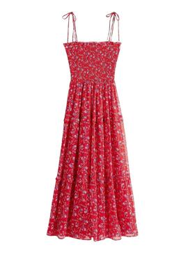 Robe en chiffon rouge Tommy Jeans pour femme
