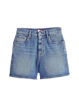 Bermudes Tommy Jeans Mom en denim pour femme