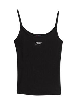 T-shirt Tommy Jeans Strappy noir pour femme