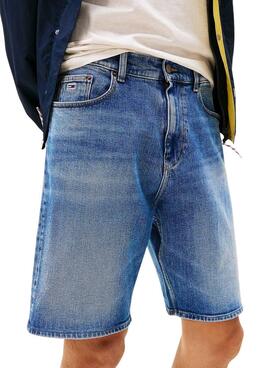 Bermudes Tommy Jeans Isaac bleu pour homme