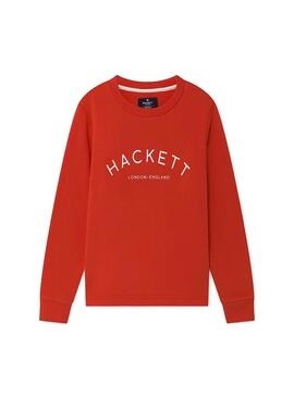 Sweat Hackett Logo Rouge pour Enfante