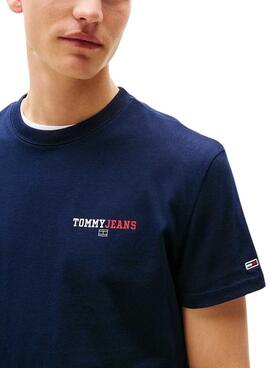 Maillot Tommy Jeans ADN bleu marine pour hommes