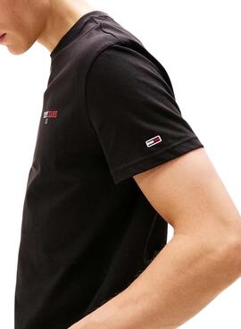 Maillot Tommy Jeans DNA noir pour homme