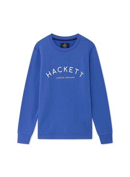 Sweat Hackett Logo Bleu Pour Enfante