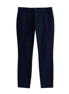 Pantalon chinois Tommy Jeans Austin bleu marine pour homme