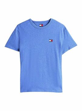 T-shirt Tommy Jeans Badge bleue pour homme