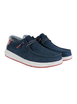 Chaussures Walkin Pitas bleu marine pour hommes