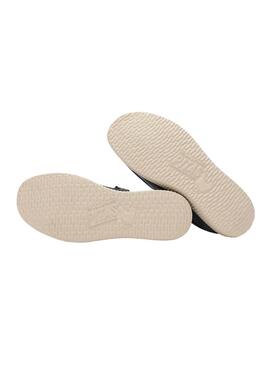 Chaussures Wallabi bleu marine pour homme.
