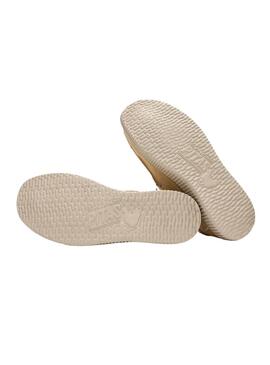 Chaussures Walkin Pitas Steve moutarde pour homme