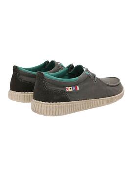 Chaussures Walkin Pitas Deck gris pour hommes